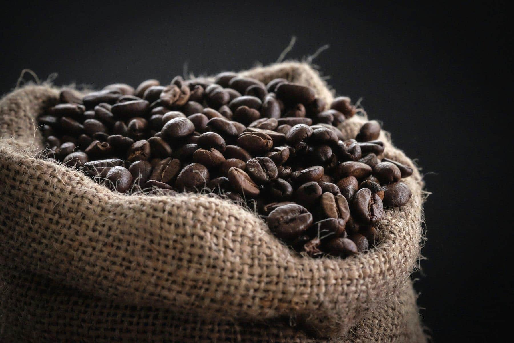 Sac de café en grains
