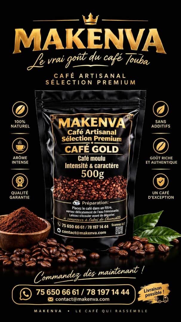 Café Gold MAKENVA, café artisanal sélection premium