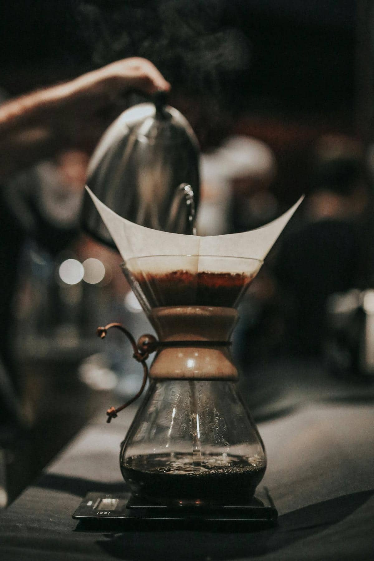 Extraction lente en Chemex