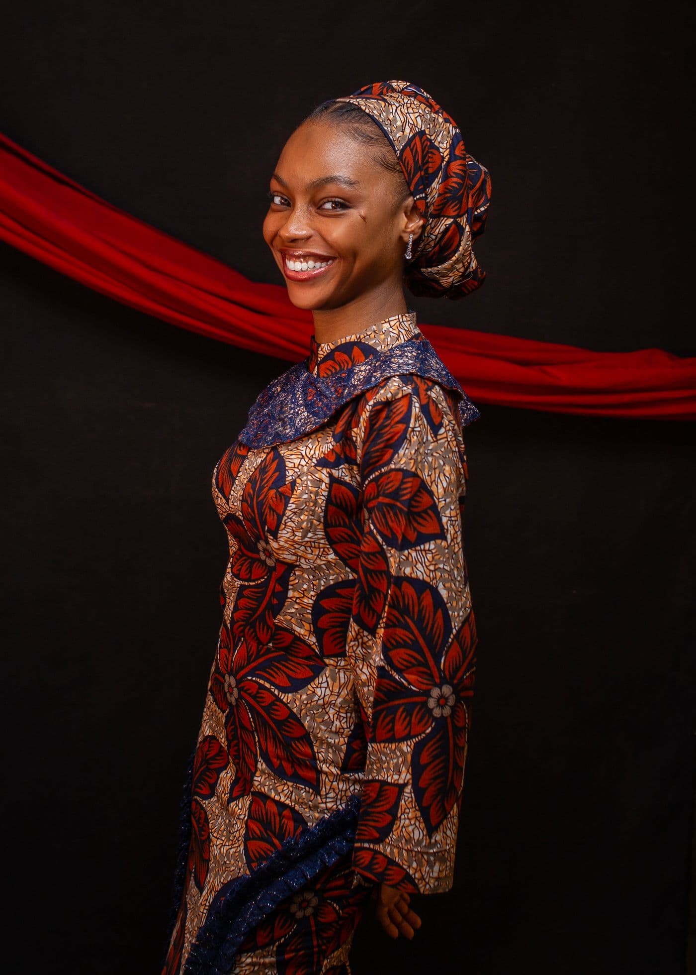Tenues de fête en tissu africain